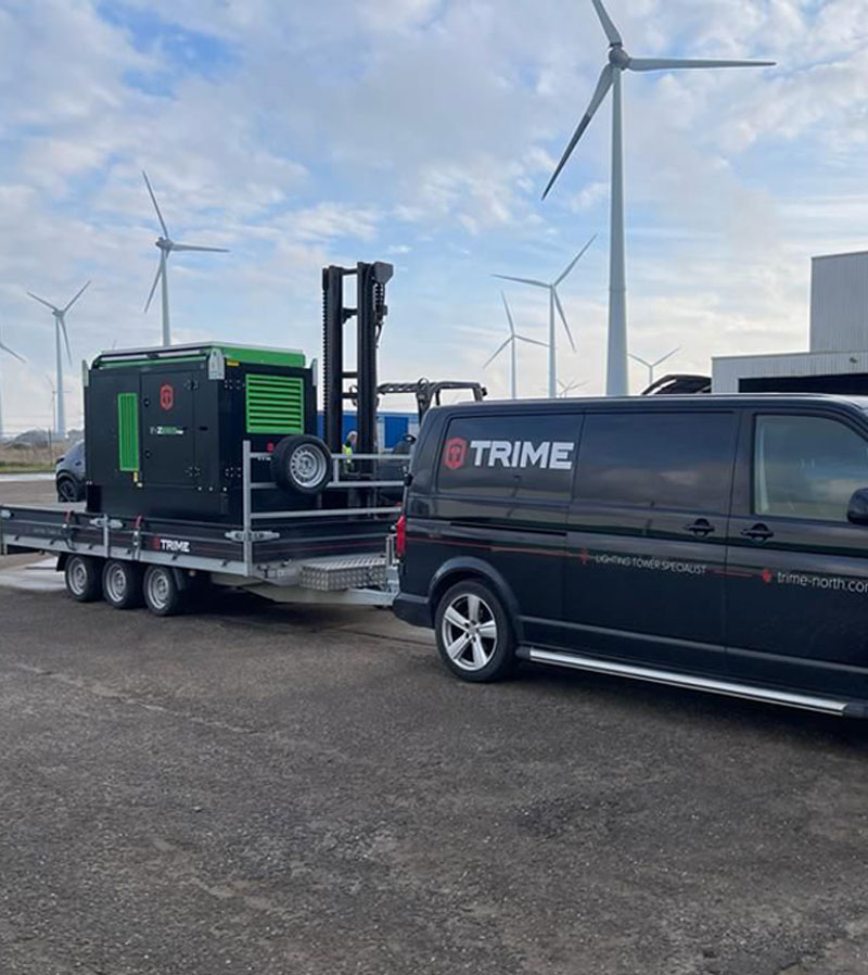 Look no further than TRIME's hybrid solar generators!